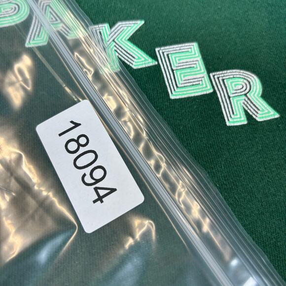 Vintage Baker Brand Skateboards Hoodie Spellout Sleeve Hit Skater Y2K Medium - Picture 9 of 9